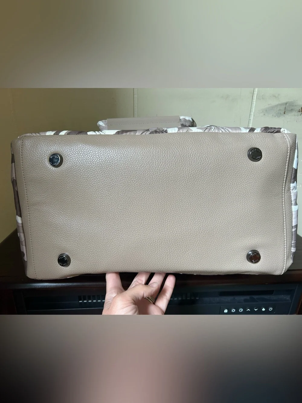 Lug Aviator Carry-All Tote Bag Camo Taupe